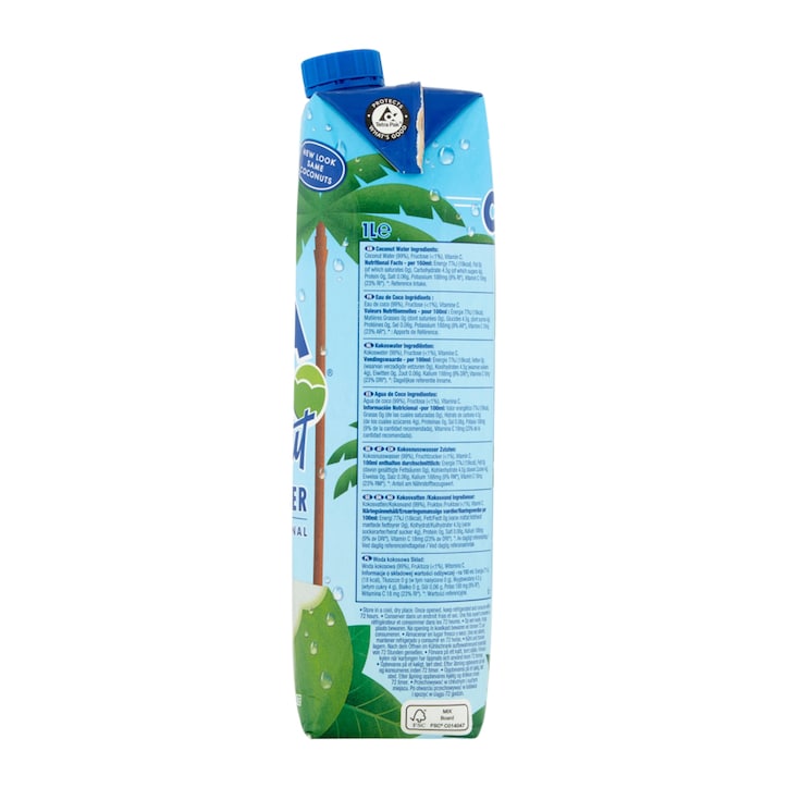 Vita Coco Natural Coconut Water 1L